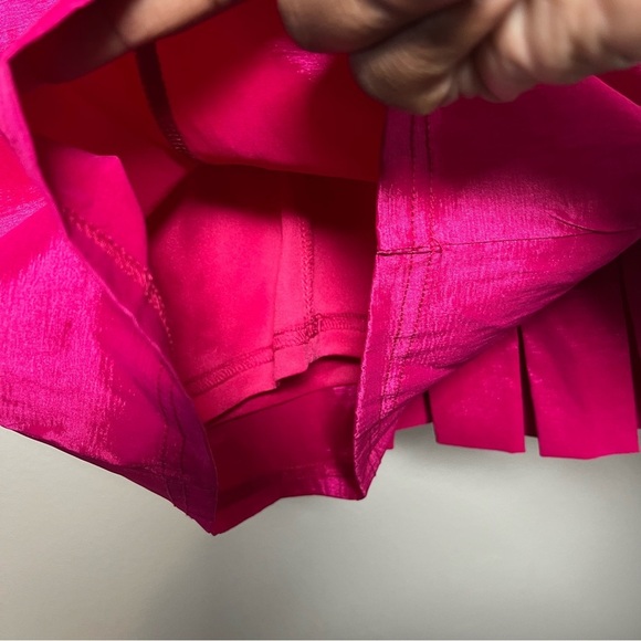 NEW ASOS Club L London Dress 4 Hot Pink Party Event Avant Garde Barbie Mini - Picture 10 of 11